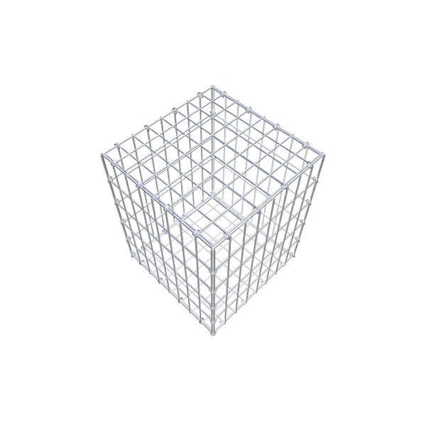 Gabione 50 cm x 40 cm x 40 cm (L x H x T), Maschenweite 5 cm x 10 cm, C-Ring