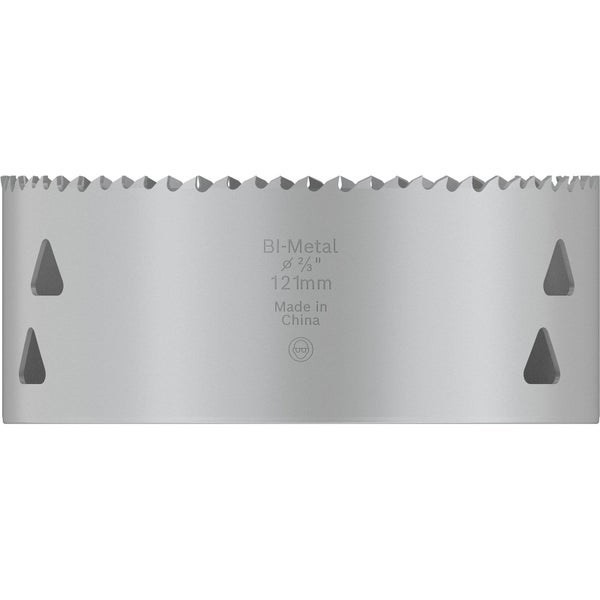 Bimetall Lochsäge, Durchmesser 121 Millimeter