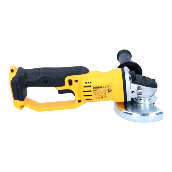 DeWalt Akku-Winkelschleifer DCG412 mit 125 Millimeter Scheibendurchmesser und Zusatzhandgriff