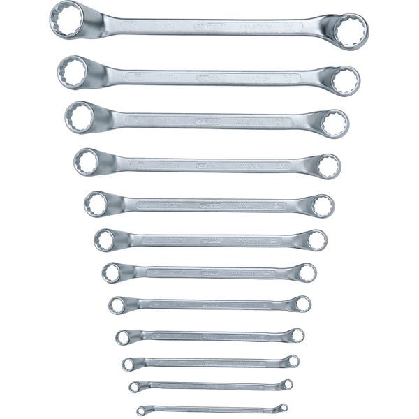 KS TOOLS Doppel-Ringschlüssel-Satz 12tlg. gekröpft 6-32 mm - 517.0250