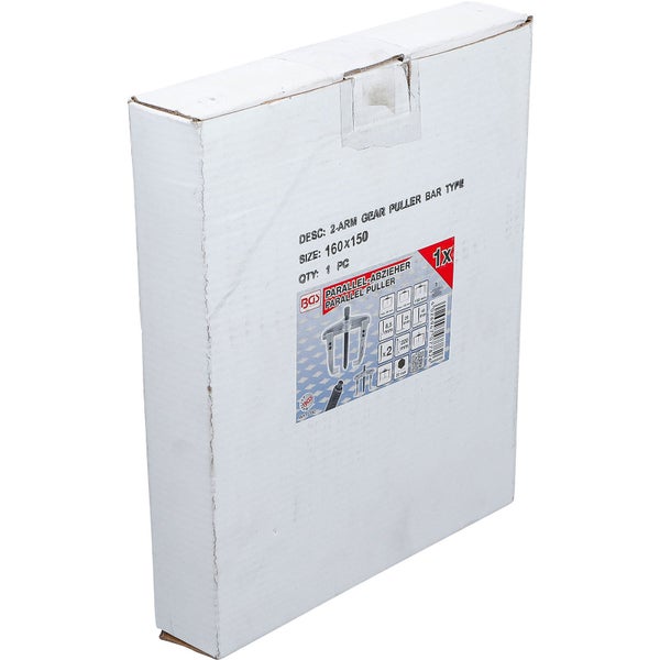 Verpackung eines 2-Arm Getriebeabziehers, Größe 160x150