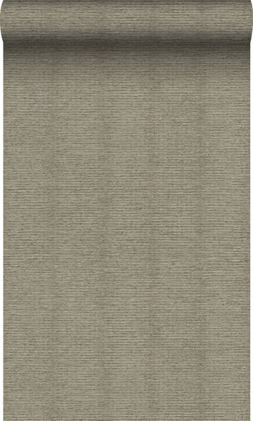 Origin Wallcoverings Tapete Leinen-Optik Hellbraun - 53 cm x 10.05 m - 347378