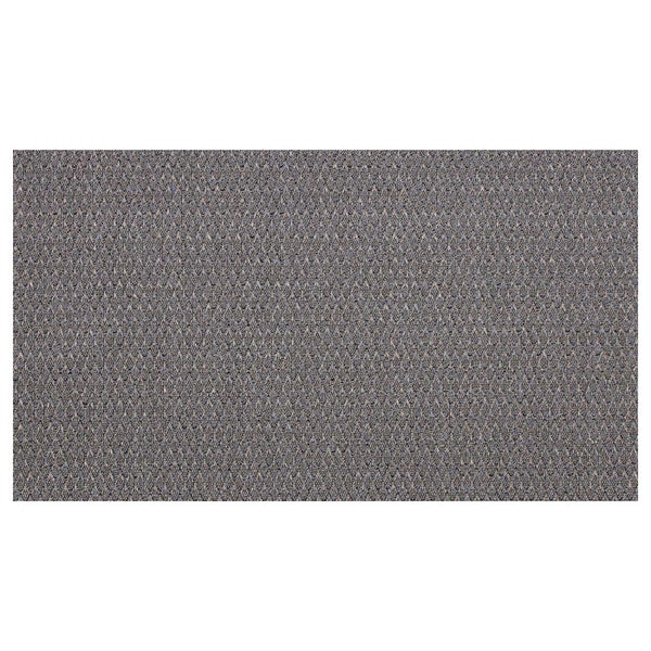 Grauer Teppich mit gewebter Textur für den Innenbereich