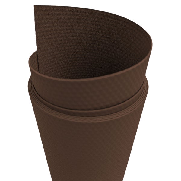 Rolle brauner Bodenbelag