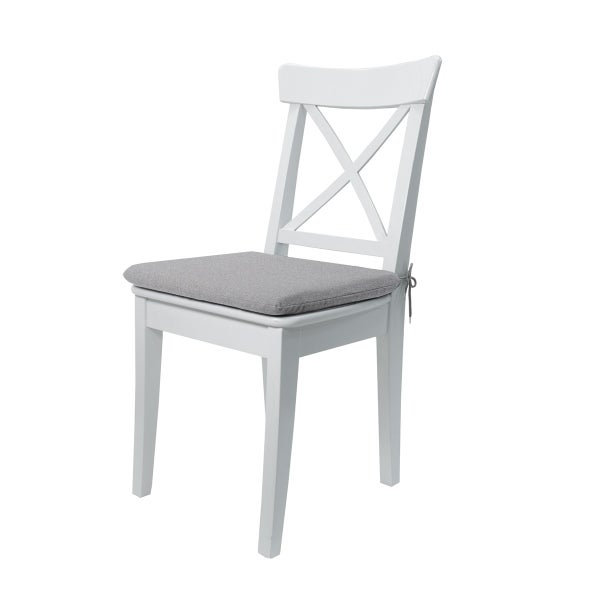 Sitzkissen Naples grau - Ca. 40x40 cm - 4er-Set