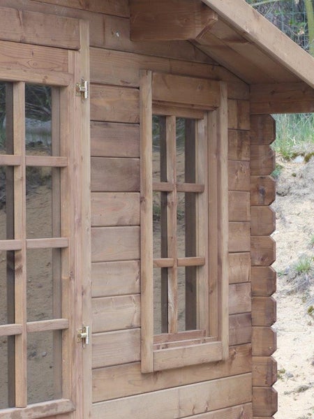 Gartenhaus, Gerätehaus 20m2 - 5x4m - 28mm - Imprägniert