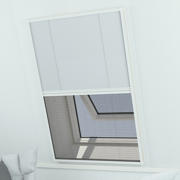 Livn Duoplisse Fliegengitter Plus 114x160cm weiß