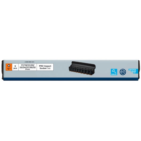 Bosch PRO Impact Socket Set 3/4 Standard 9‑tlg. - 2608003041