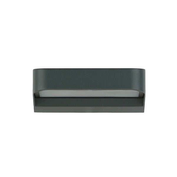 Rechteckige Wandleuchte für den Außenbereich