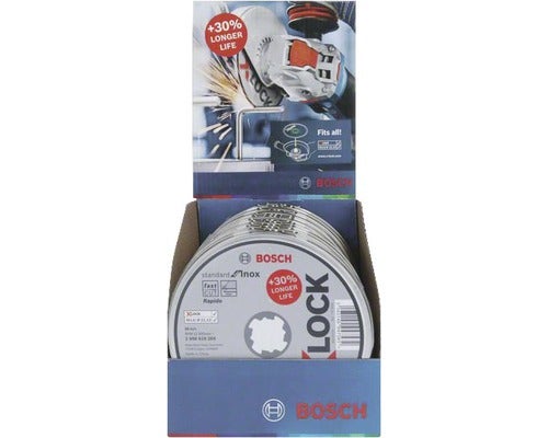 X-LOCK Standard for Inox Dose Trennscheibe gerade WA 60 T BF, 10 x 115 x 1 x 22.