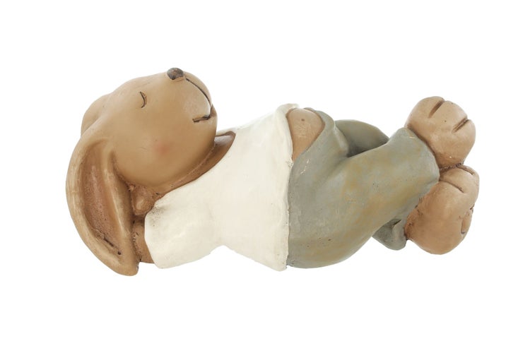 FRANK FLECHTWAREN | Hase Ruhepause, KUNSTSTOFF, 30 x 15 x 14 cm