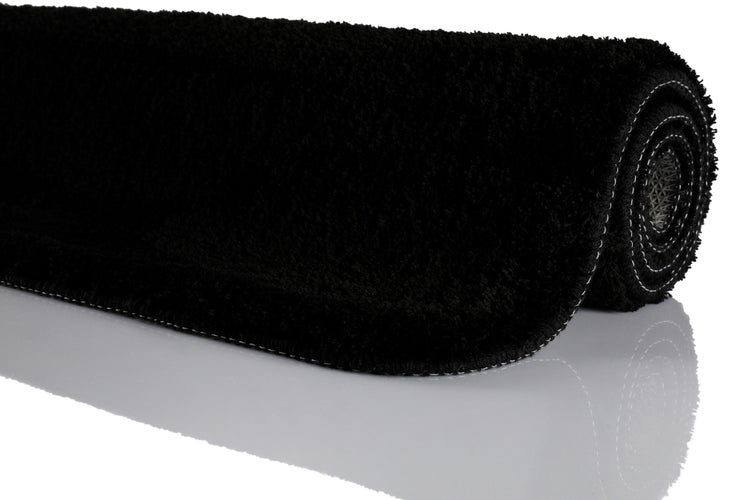 Badteppich Schwarz Joris WECONhome Basics 70x120 cm