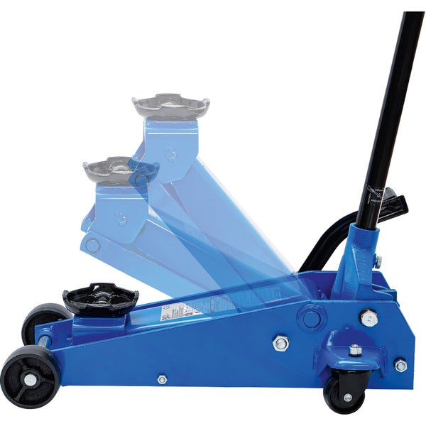 BGS Rangier-Wagenheber hydraulisch 3 t mit Schnellhubpedal - 9251