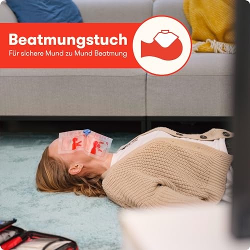 Erste Hilfe Set - 172 Teile für Zuhause, im Büro oder Unterwegs - Reiseapotheke Erste Hilfe Set Outdoor Erste Hilfe Set Kinder