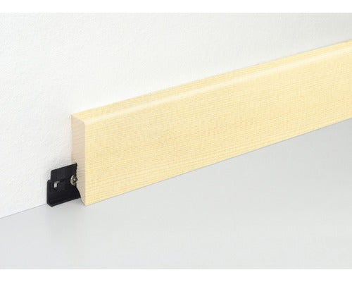 Sockelleiste Fichte furniert lackiert SF253L 16x58x2500 mm