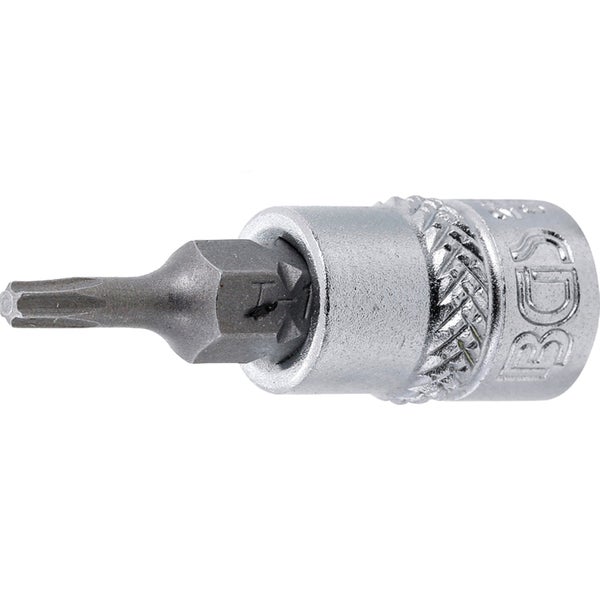 BGS Bit-Einsatz Antrieb Innenvierkant 6,3 mm (1/4) T-Profil (für Torx) T10 - 2590