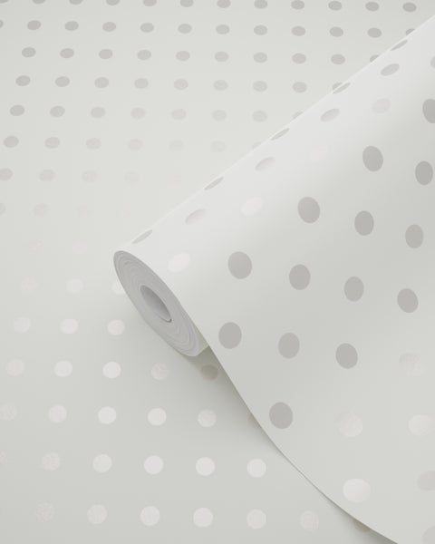 Tapetenrolle mit Punktmuster