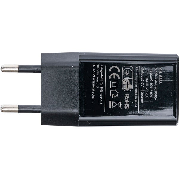 BGS Universal USB-Ladegerät 1 A - 6883