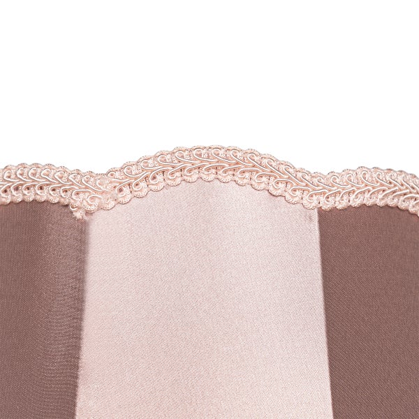 Detail eines Lampenschirms mit Bordüre