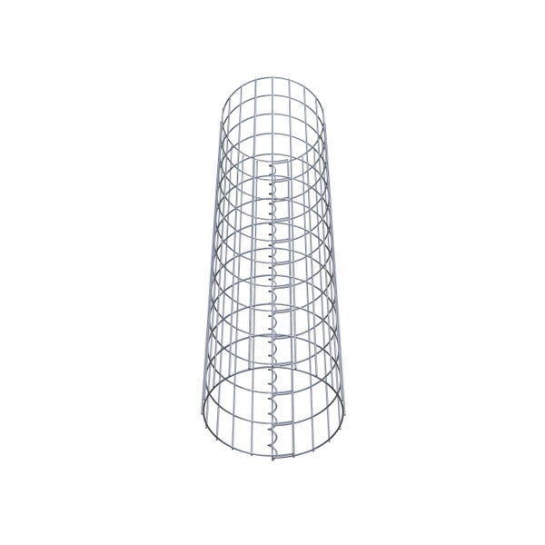 Gabionensäule Durchmesser 32 cm, MW 5 x 10 cm rund - Höhe: 1,20 m