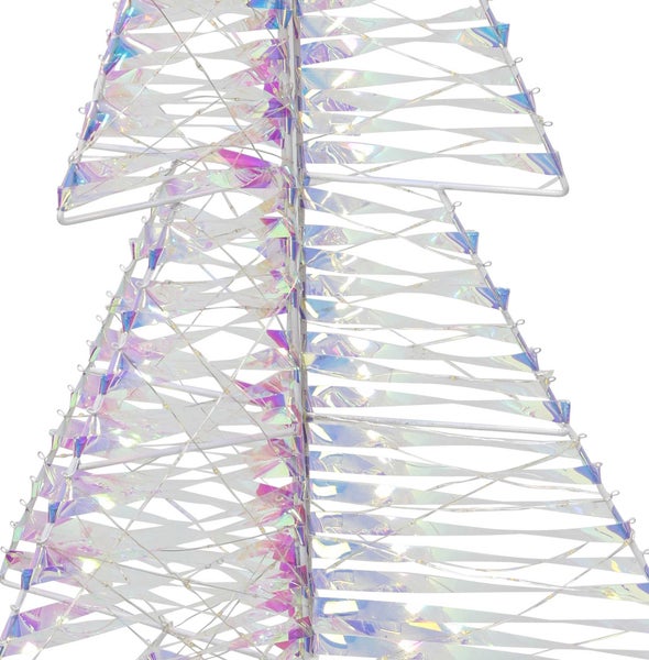 Dekorativer Weihnachtsbaum mit Licht