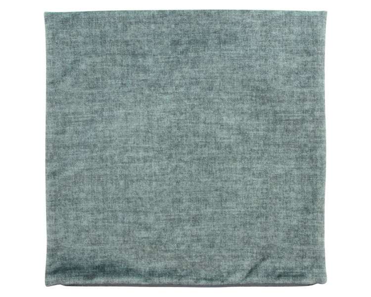 FRANK FLECHTWAREN | Kissenhülle Petroltürkis, POLYESTER, 45 x 45 cm