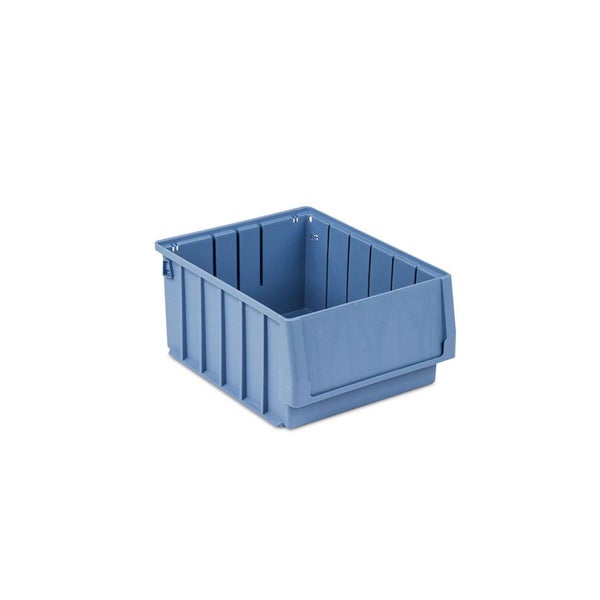 PROREGAL Regalkasten 300 BH Mit Etikett und Schutzhaube HxBxT 14 x 23,4 x 30 cm 7,1 Liter Sichtlagerkasten Sortimentskasten Sortimentsbox Kleinteilebox