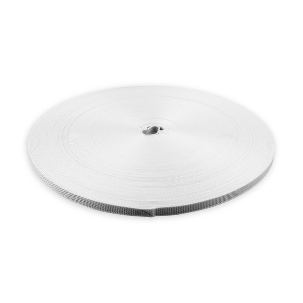 DIWARO. Mini Rollladengurt | Gurtbreite 10 mm | Gurtstärke 1,2 mm | antibakteriell | grau | 50 m Rolle