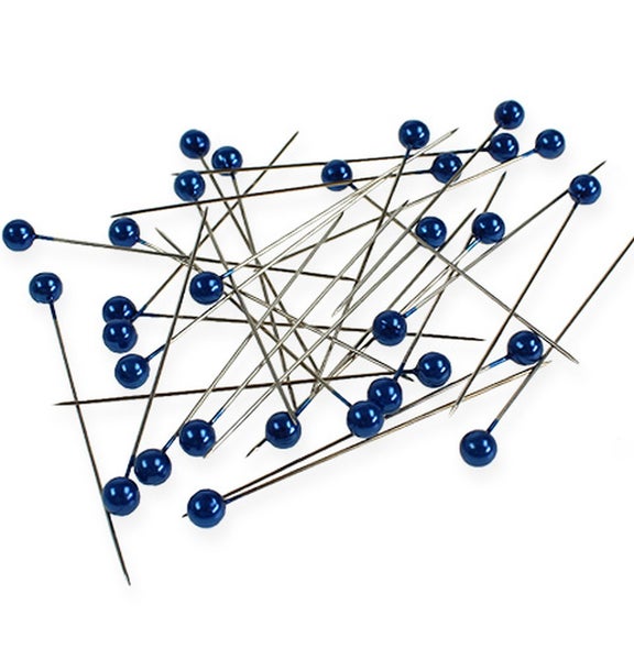 Stecknadeln mit Kugelköpfen