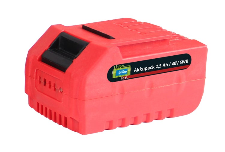 Akku Güde 40V 2,5Ah 95871 – Li-Ion Ersatzakku für Power System Geräte, kompakt & leistungsstark