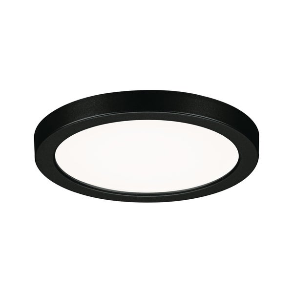 VariFit LED Einbaupanel Areo IP44 rund 118mm 6,5W 550lm 4000K Schwarz