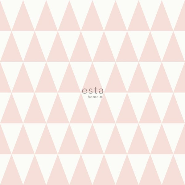 Tapete mit Dreiecksmuster