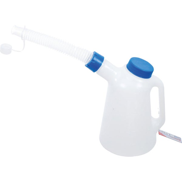 Ölkanne mit flexiblem Auslaufrohr