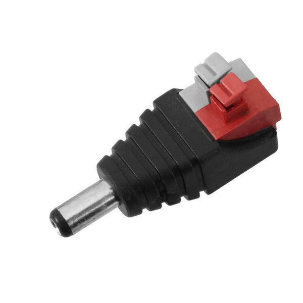 Hohlstecker mit Schnellanschlussklemme für Niederspannungssysteme