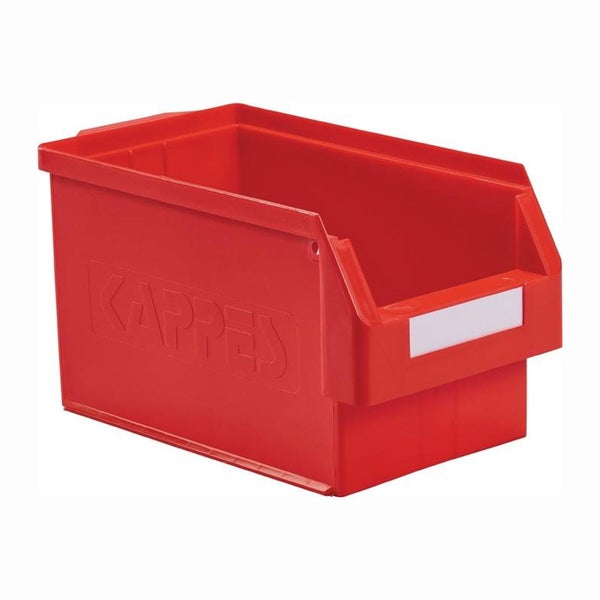 KAPPES Sichtlagerkasten L 350 x B 200 x H 200 mm rot - 6002.00.0251