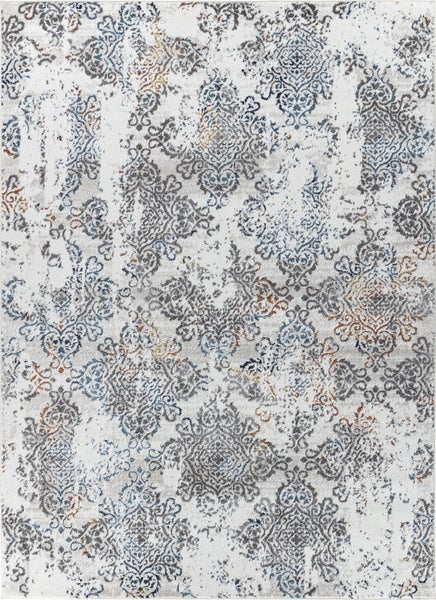 Vintage Orientalischer Teppich Blau/Orange 200x275 cm HARU