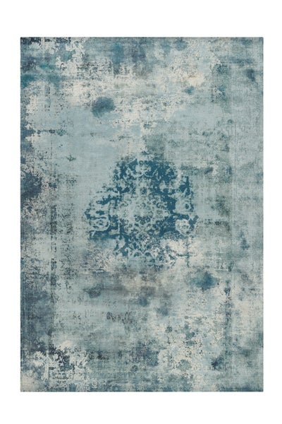 Flachflor Teppich Orion Petrol Vintage 140 x 200 cm