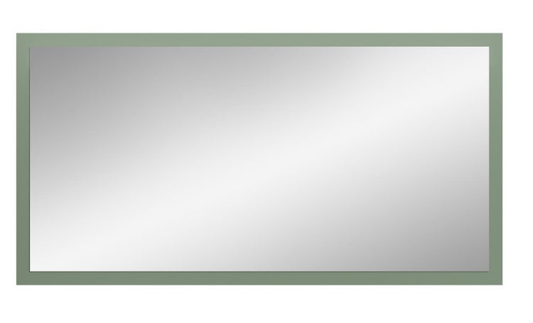 Rechteckiger Spiegel mit Rahmen