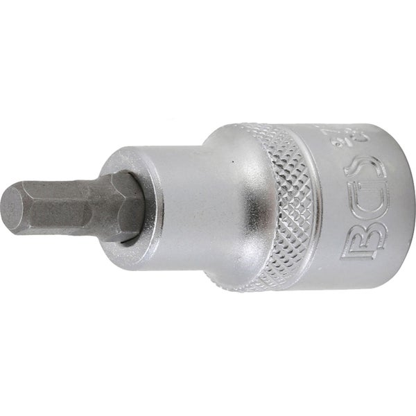 BGS Bit-Einsatz Länge 55 mm Antrieb Innenvierkant 12,5 mm (1/2) Innensechskant 1/4 - 2733