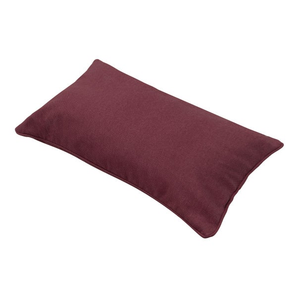 Dekokissen Bordeaux Canvas Eco+ - Ca. 30x50 cm - 4er-Set