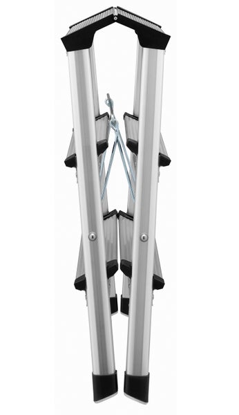 Zusammengeklappte Aluminium-Stehleiter