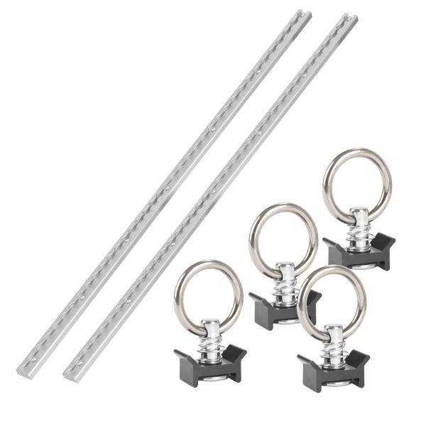 Zurrschiene 50 cm Airlineschiene Befestigungsschiene aus Aluminium