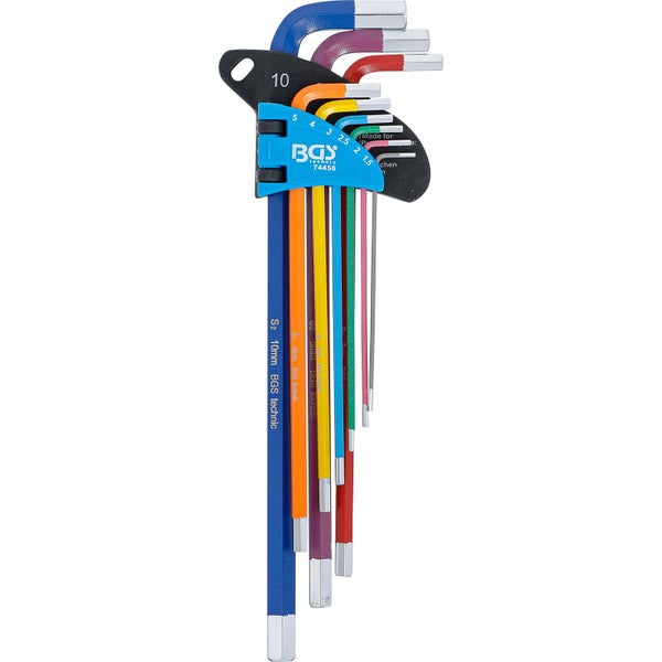 BGS Technic Innensechskantschlüssel-Satz, verschiedene Größen