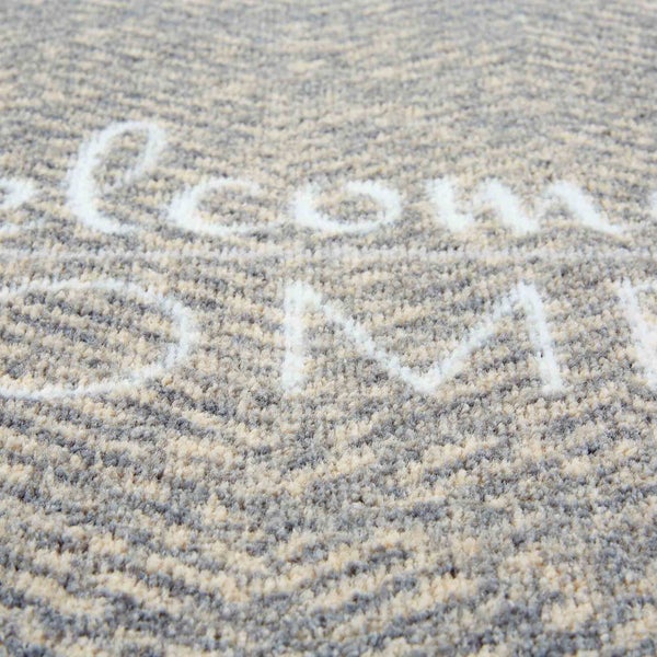 Fußmatte mit Schriftzug