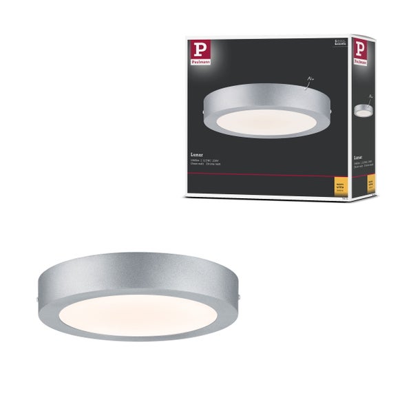 Paulmann Lunar Deckenleuchte aus Aluminium, inklusive Verpackung