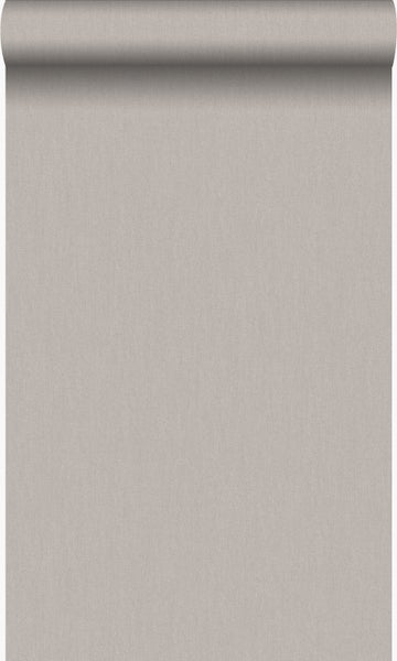 Origin Wallcoverings Tapete Leinen-Optik Graurosa - 53 cm x 10.05 m - 346625
