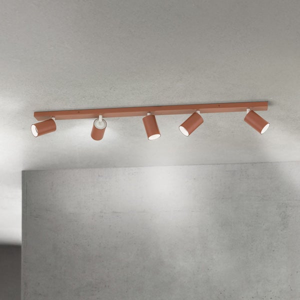 Deckenleuchte mit fünf Strahlern