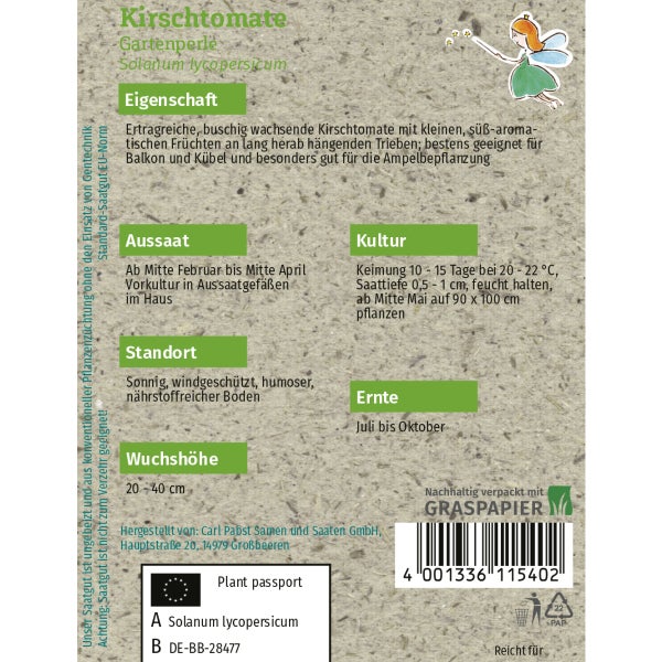 Gartensack mit Reißverschluss und 75 Litern Fassungsvermögen