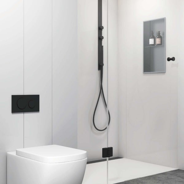 Nahaufnahme einer Hortensie mit üppigen violetten Blüten