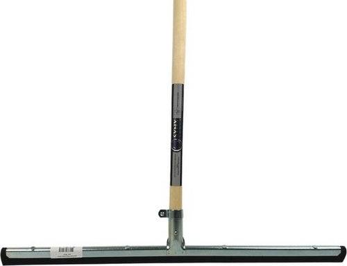 Bodenschieber mit Holzgriff und Gummilippe